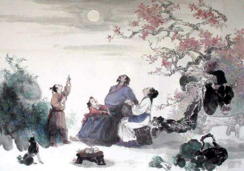 中秋赏月诗词大全（中秋节最经典的诗句） 第9张