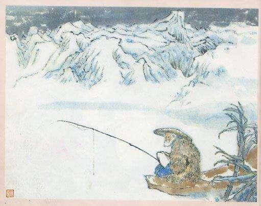 独钓寒江雪出自哪首诗（寒江雪诗词赏析） 第3张