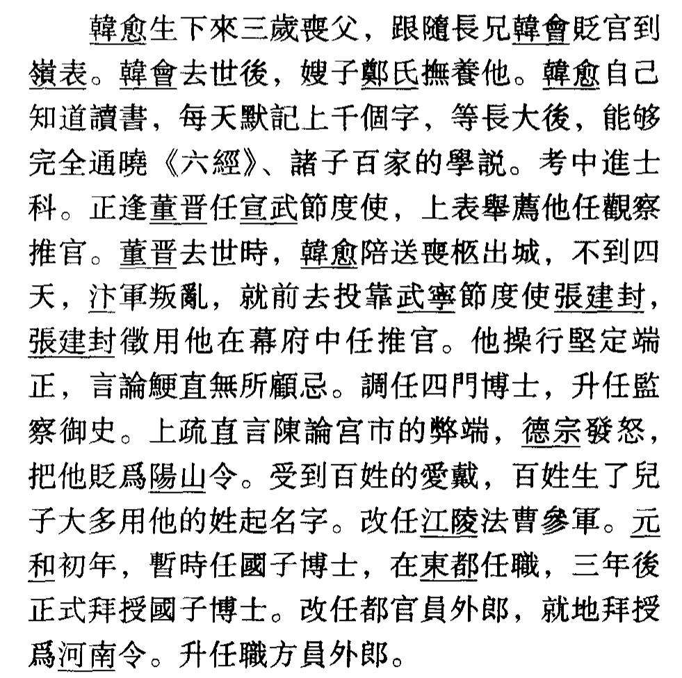 新唐书韩愈传（韩愈传的文言知识点） 第3张