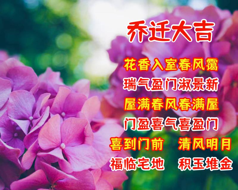 恭祝乔迁之喜（入住新房简单祝福语） 第3张