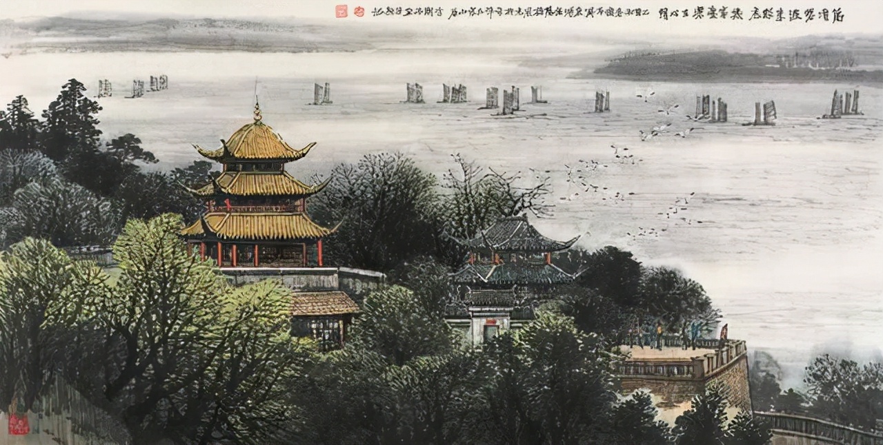 描写洞庭湖的诗句（有关洞庭湖气势磅礴的诗句） 第5张
