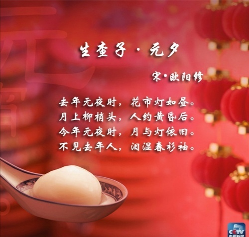 关于赏花灯的诗句（赞美灯会的诗词） 第1张