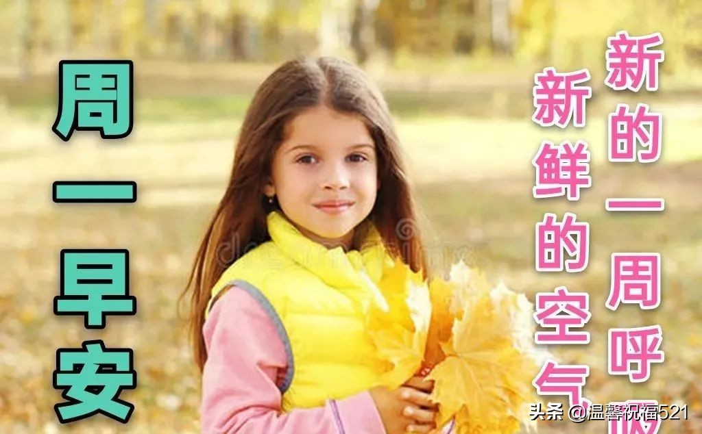 周一祝福短信（周一让人心情好的祝福） 第9张