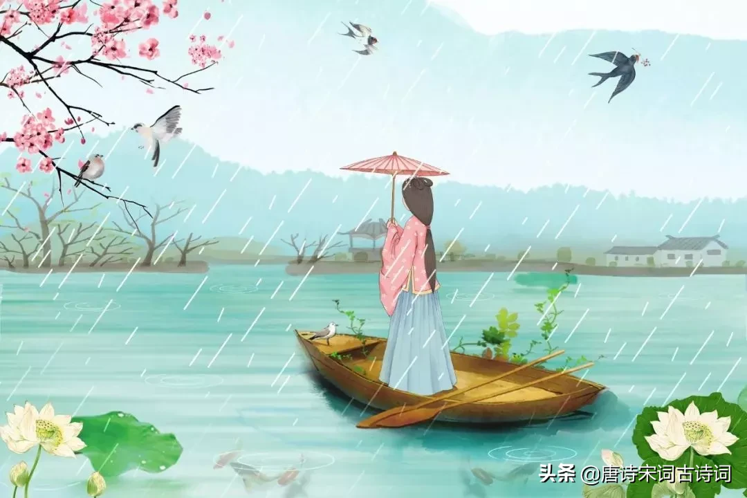 关于桃花的诗句古诗（描写桃花的优美句子） 第1张
