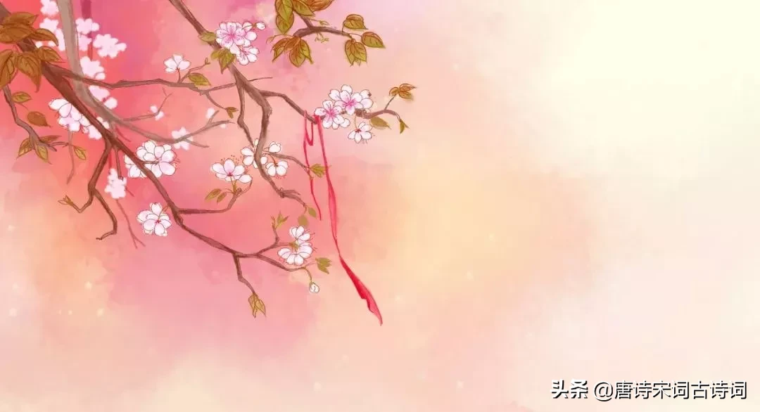 关于桃花的诗句古诗（描写桃花的优美句子） 第7张