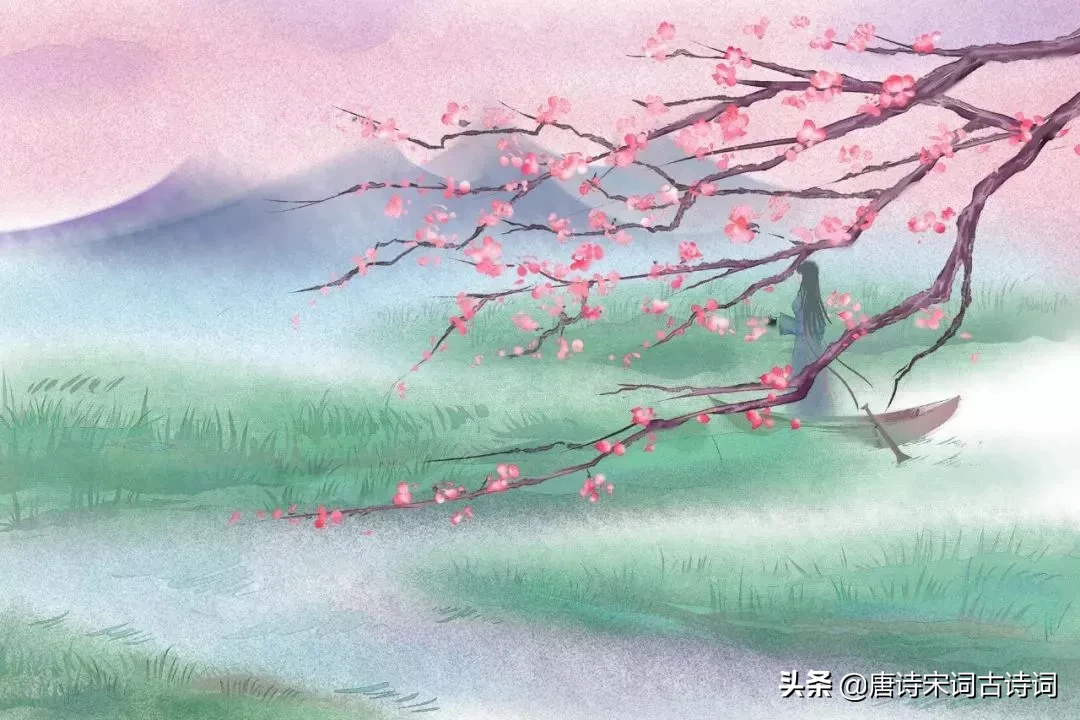 关于桃花的诗句古诗（描写桃花的优美句子） 第15张