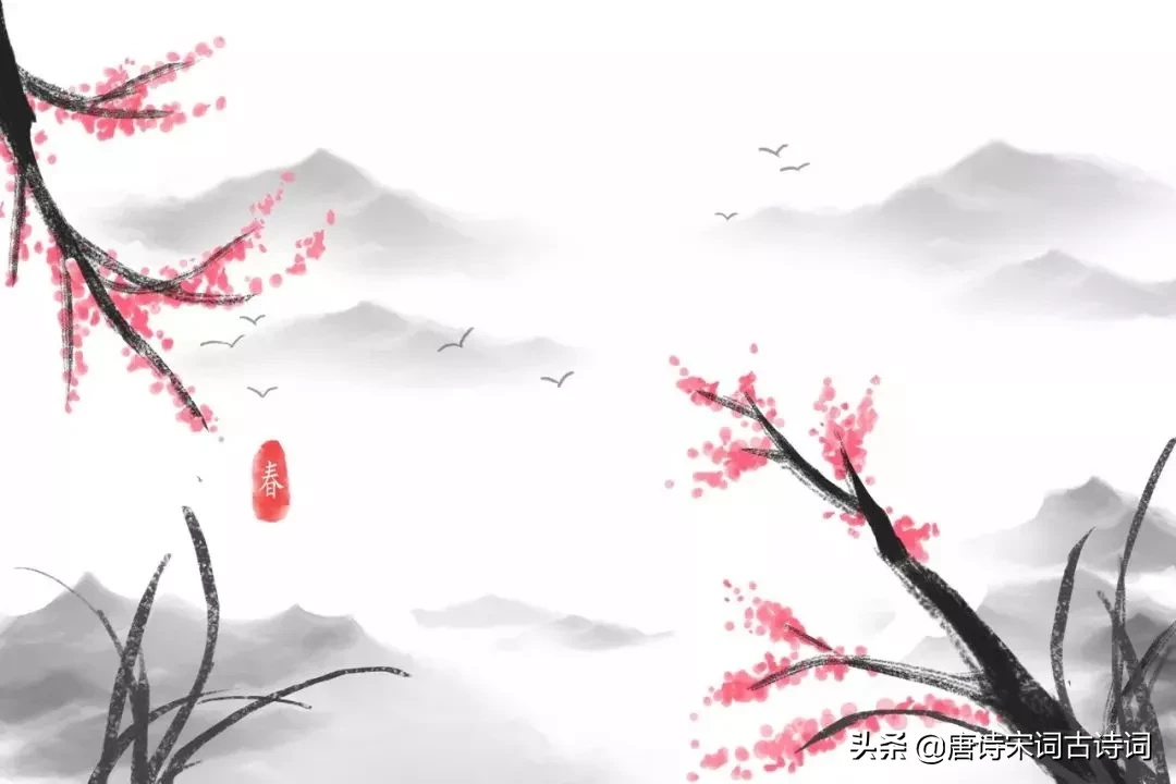 关于桃花的诗句古诗（描写桃花的优美句子） 第23张