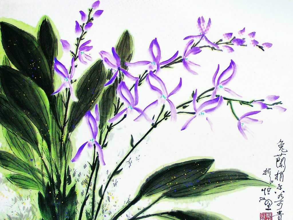 描写兰花的诗句淡雅（兰花诗句最出名诗词） 第3张