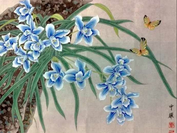描写兰花的诗句淡雅（兰花诗句最出名诗词） 第19张