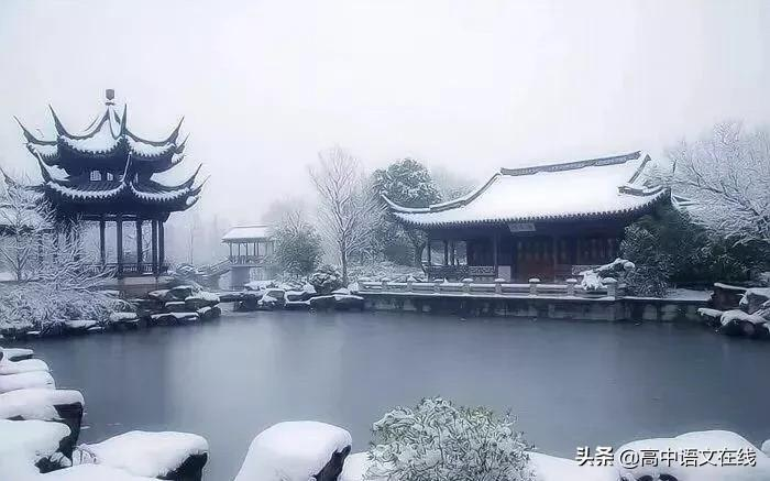 写雪的诗句优美（赞美雪花的诗句） 第17张