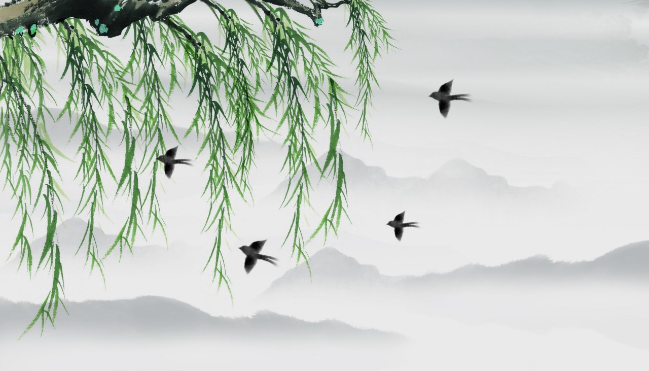 含柳的诗句表达惜别之情（柳树下送别的古诗） 第13张