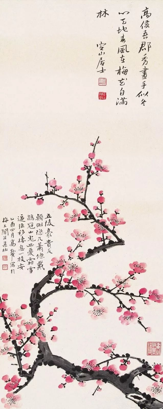 有关梅花的诗有哪些（赞美梅花的诗句欣赏） 第15张