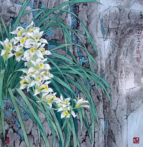 兰花的诗句千古名句（比喻兰花高雅的诗句） 第3张