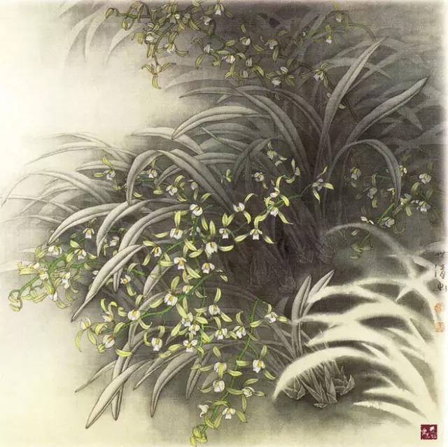 兰花的诗句千古名句（比喻兰花高雅的诗句） 第11张