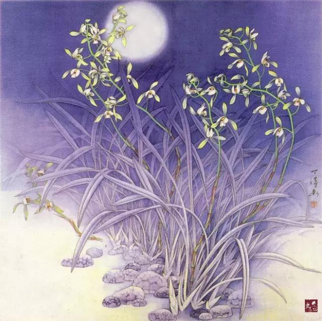 兰花的诗句千古名句（比喻兰花高雅的诗句） 第13张