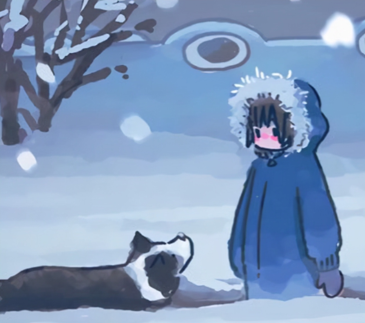 关于下雪的文案简短（描写唯美的下雪文案） 第1张