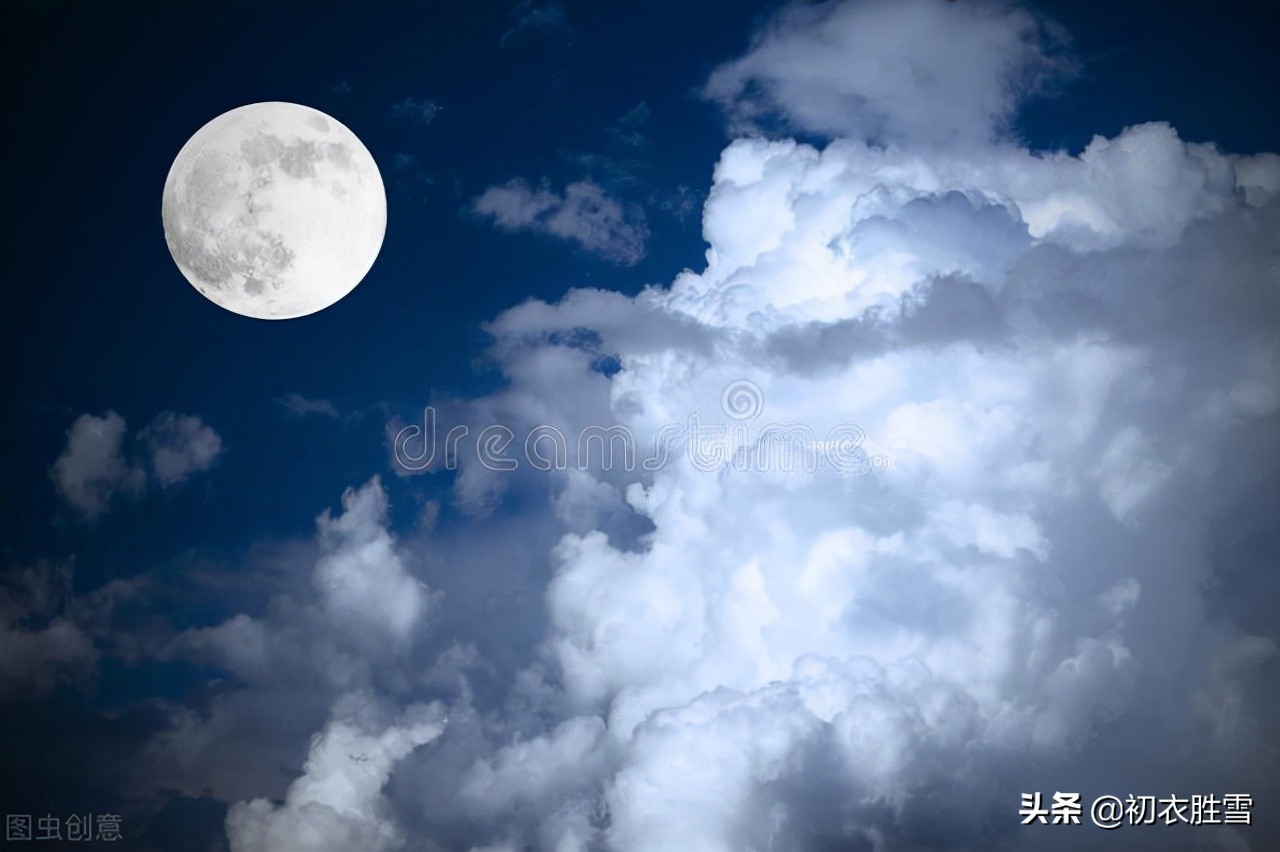 和月亮有关的诗句有哪些（与月亮有关的古诗诗句） 第1张