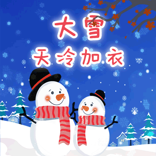 大雪节气祝福（大雪节气问候语及关心话） 第5张