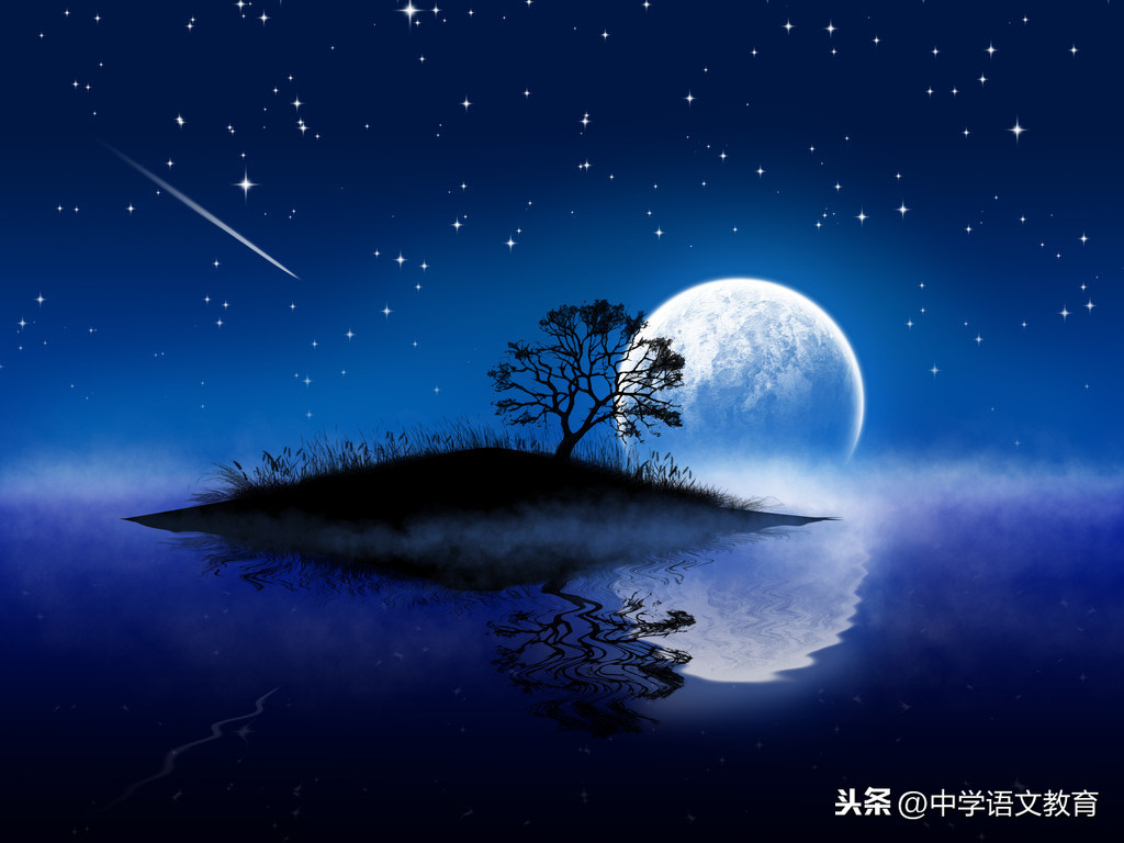 写月的诗句古诗大全（赞美月亮的诗句古诗） 第7张