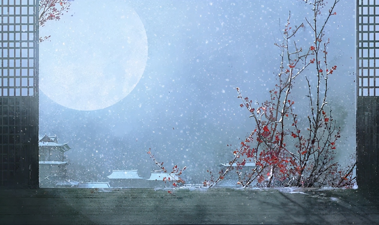 冬晚对雪忆胡居士家翻译（冬晚对雪忆胡居士家翻译阅读答案） 第3张