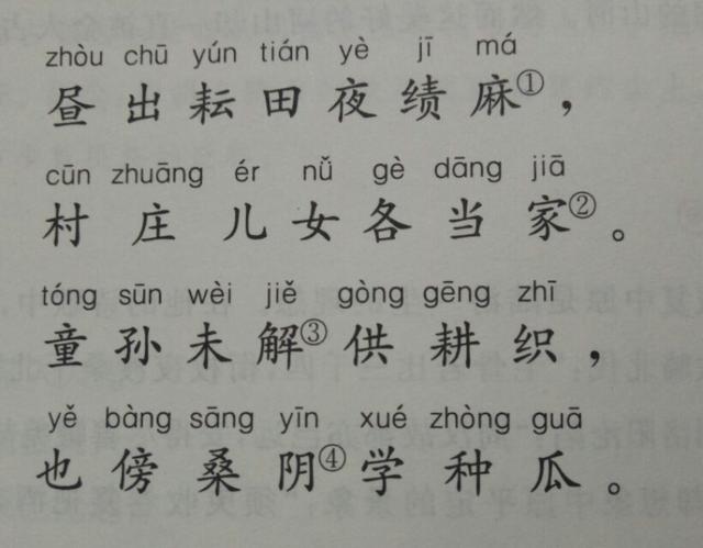 四时田园杂兴古诗（四时田园杂兴古诗全部欣赏） 第1张