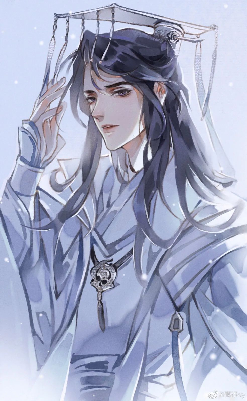 古装美女动漫头像（唯美古装图片动漫） 第7张