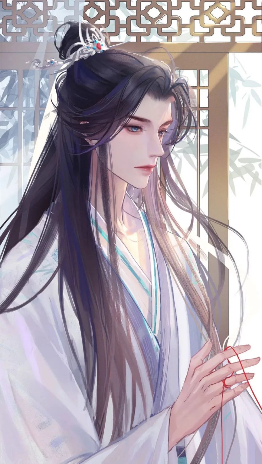 古装美女动漫头像（唯美古装图片动漫） 第23张