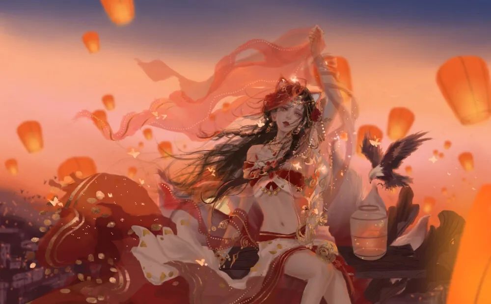 古装美女动漫头像（唯美古装图片动漫） 第27张