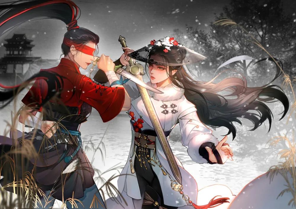 古装美女动漫头像（唯美古装图片动漫） 第29张