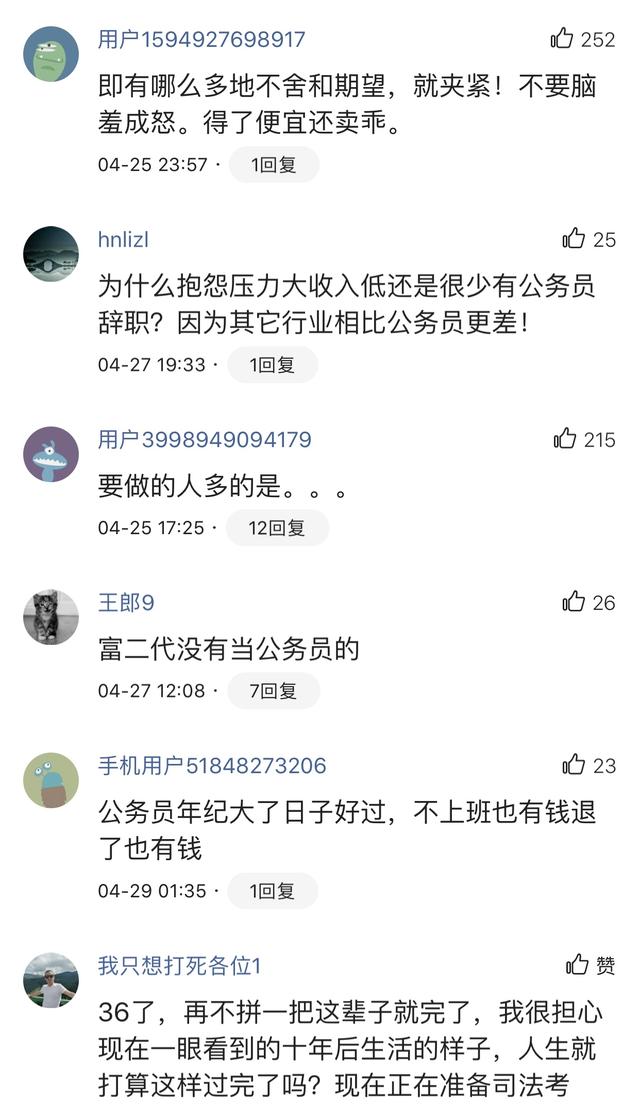95后公务员晒工资单抱怨工资低，被网友吐槽：你辞职啊 第9张