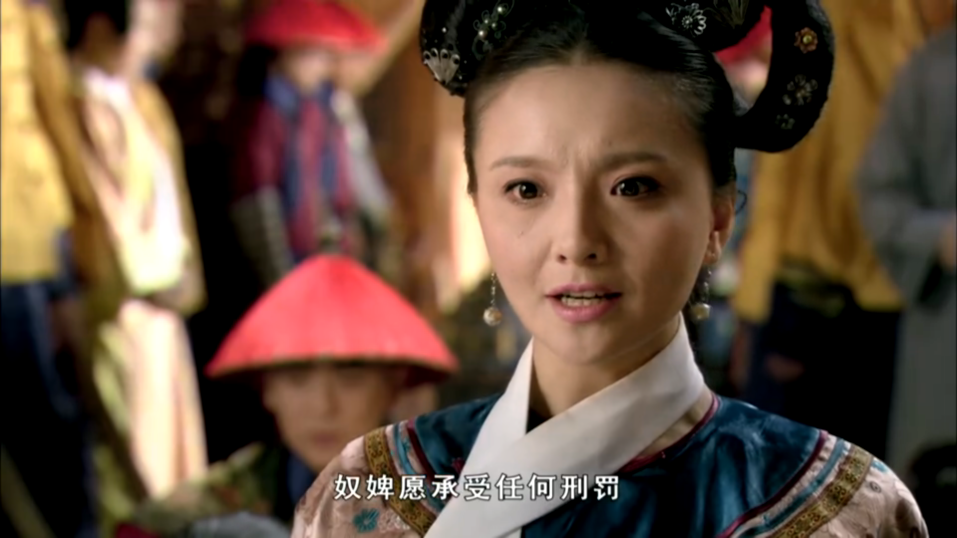 甄嬛传：滴血验亲安陵容只说了五句话，让甄嬛赢了场面却输得很惨 第13张