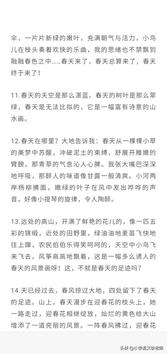 描写春天的排比句短句（用排比描写春天的句子） 第9张