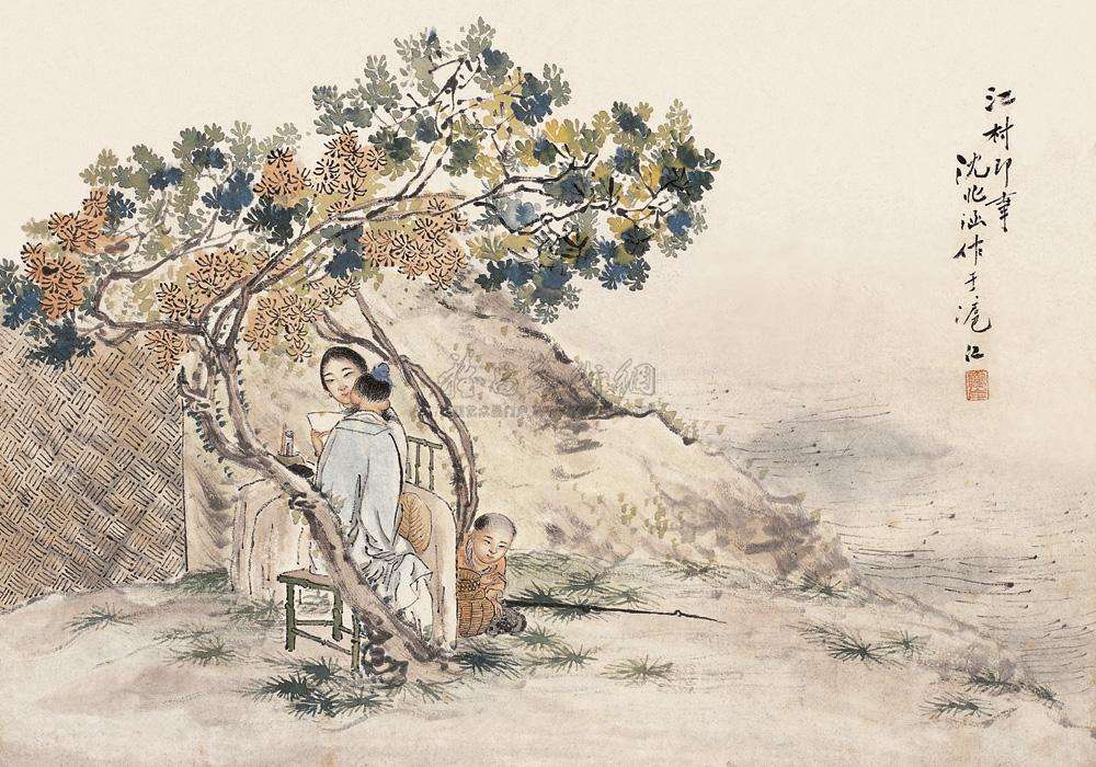 描写乡村景色的诗句（乡村气息的优美句子） 第9张