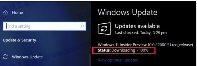 Win11下载100%不动了怎么回事（为什么下载不动了怎么办） 第1张