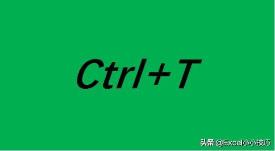 ctrl+t是什么快捷键（Ctrl+T最实用的快捷键） 第1张