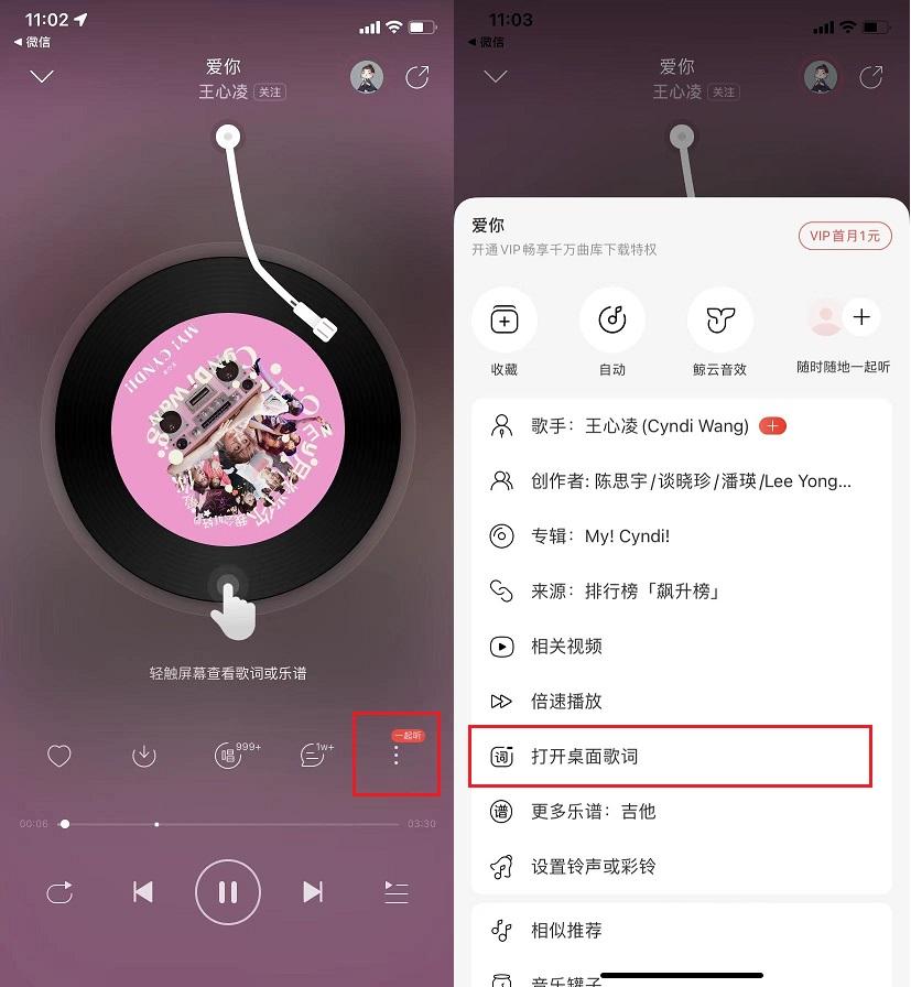 苹果怎样才有桌面歌词（iOS桌面歌词设置教程） 第5张