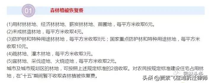林地补偿包括什么内容（林地征地土地的补偿规定） 第7张