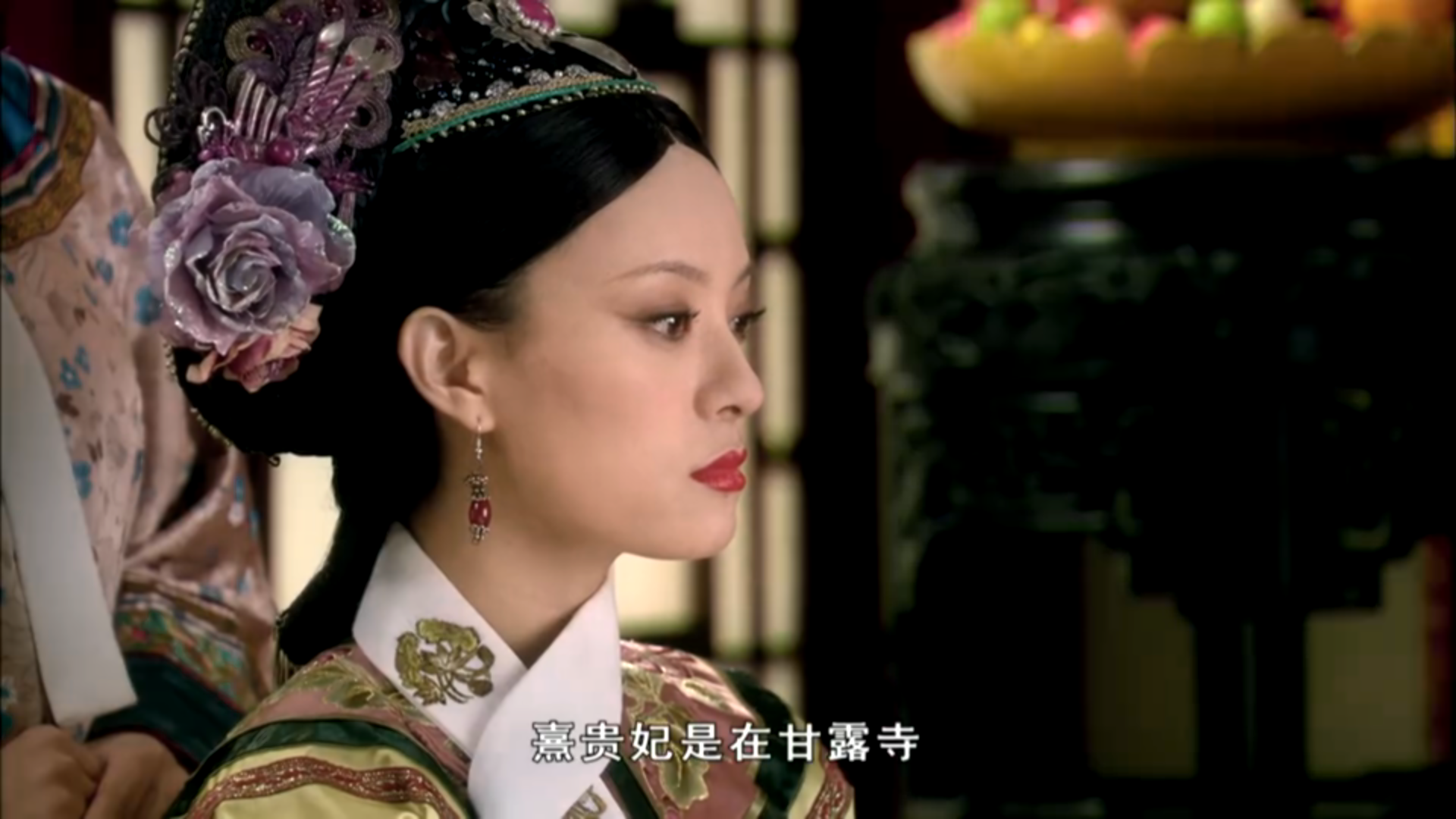 甄嬛传：滴血验亲安陵容只说了五句话，让甄嬛赢了场面却输得很惨 第23张