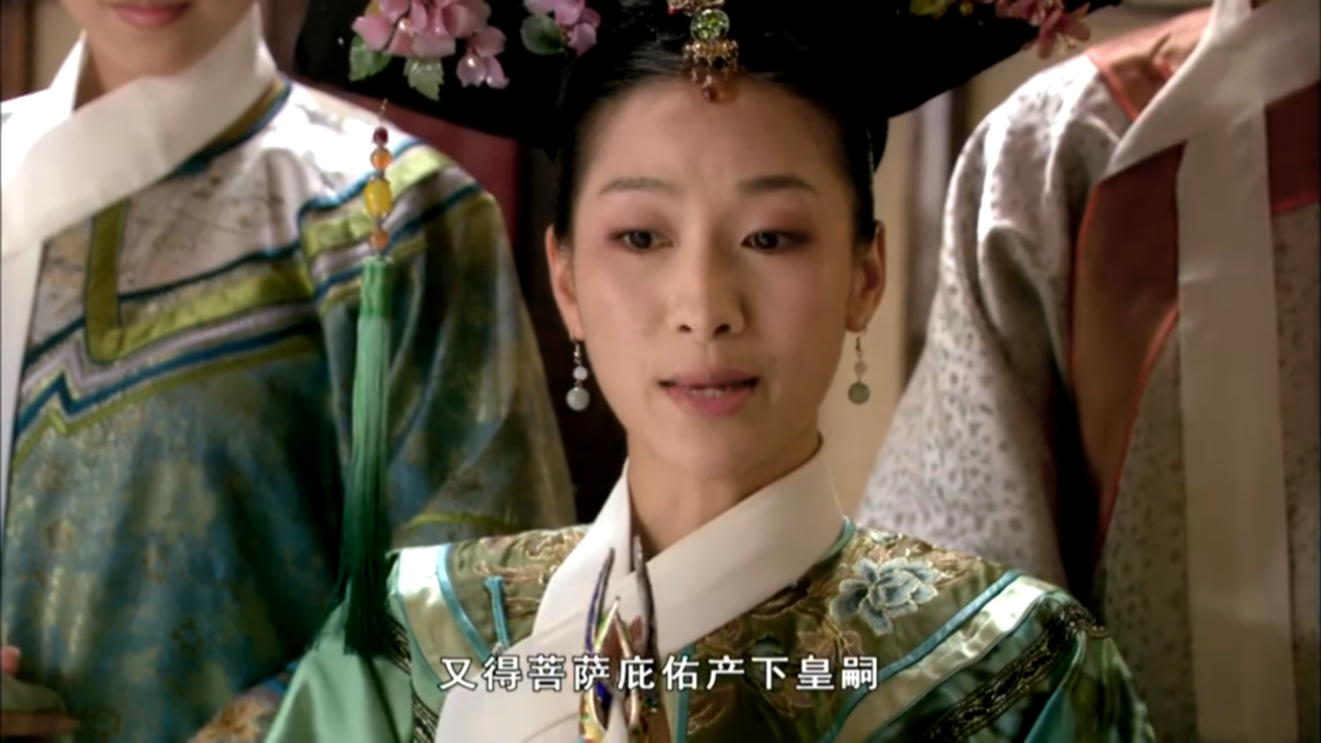 甄嬛传：滴血验亲安陵容只说了五句话，让甄嬛赢了场面却输得很惨 第1张