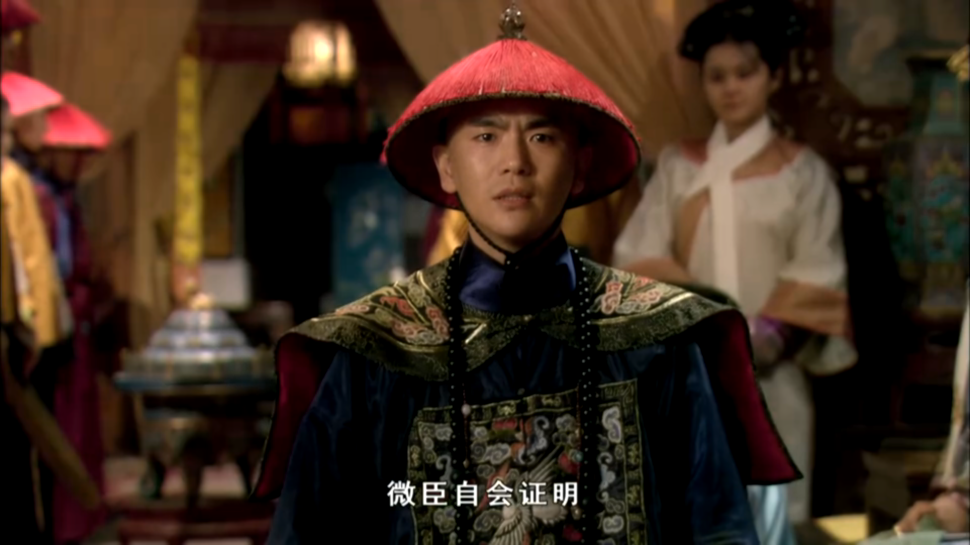 甄嬛传：滴血验亲安陵容只说了五句话，让甄嬛赢了场面却输得很惨 第29张