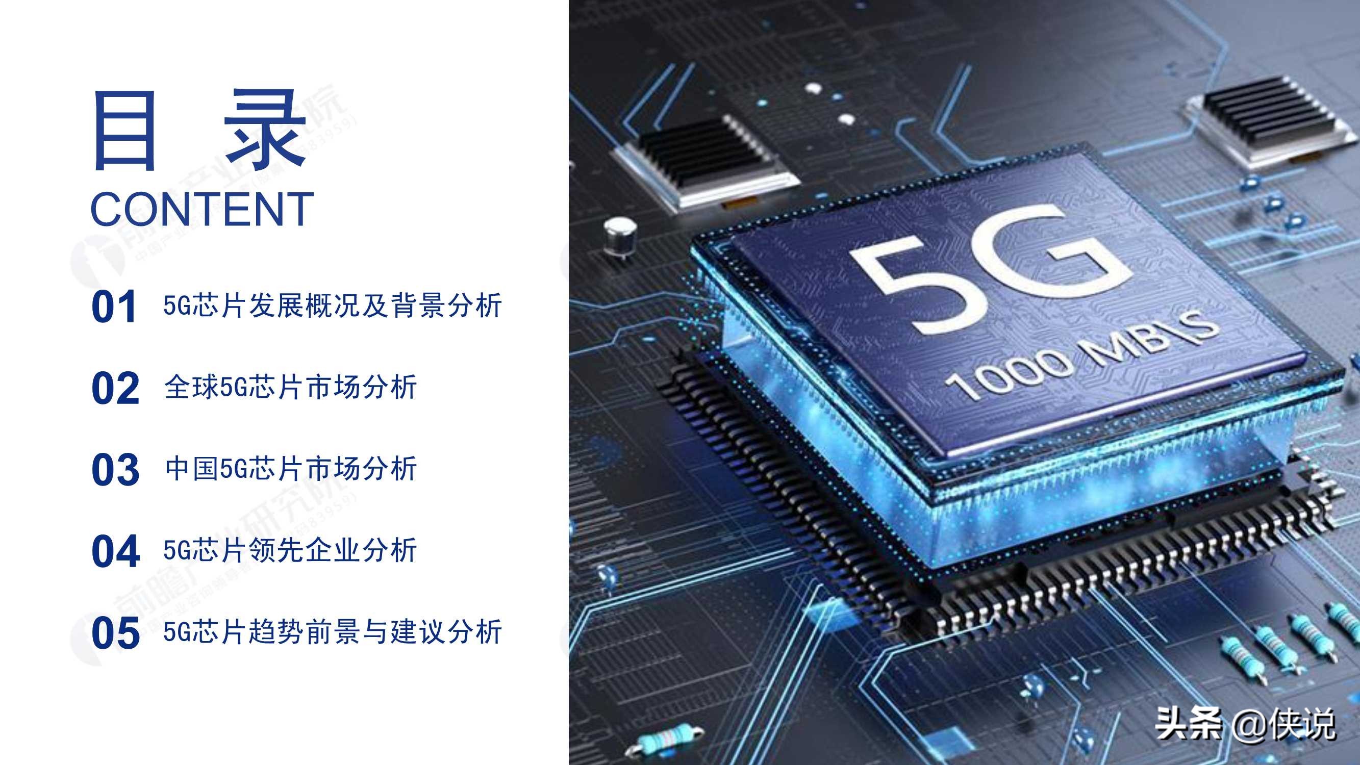 2020年5G芯片行业研究报告（前瞻产业研究院） 第3张