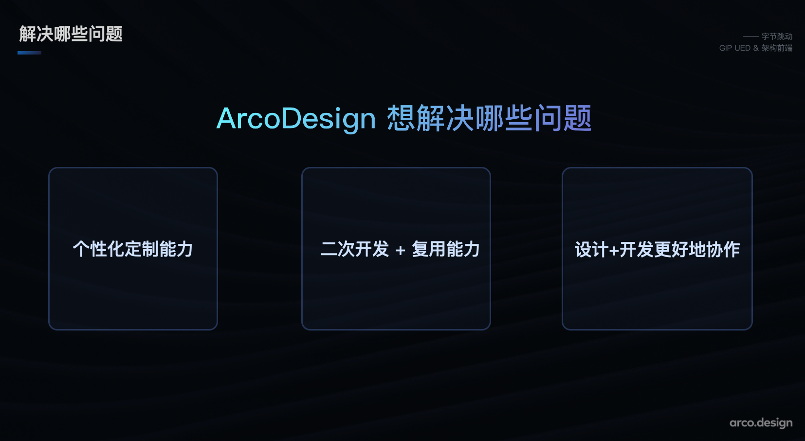 字节跳动如何实现产品体验的一致性？ArcoDesign给出了一部分答案 第7张
