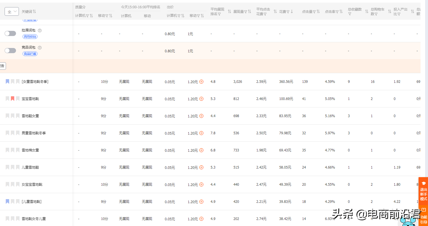 搞懂淘宝直通车的核心操作逻辑，从此不再迷茫，轻松卖爆店铺产品 第7张