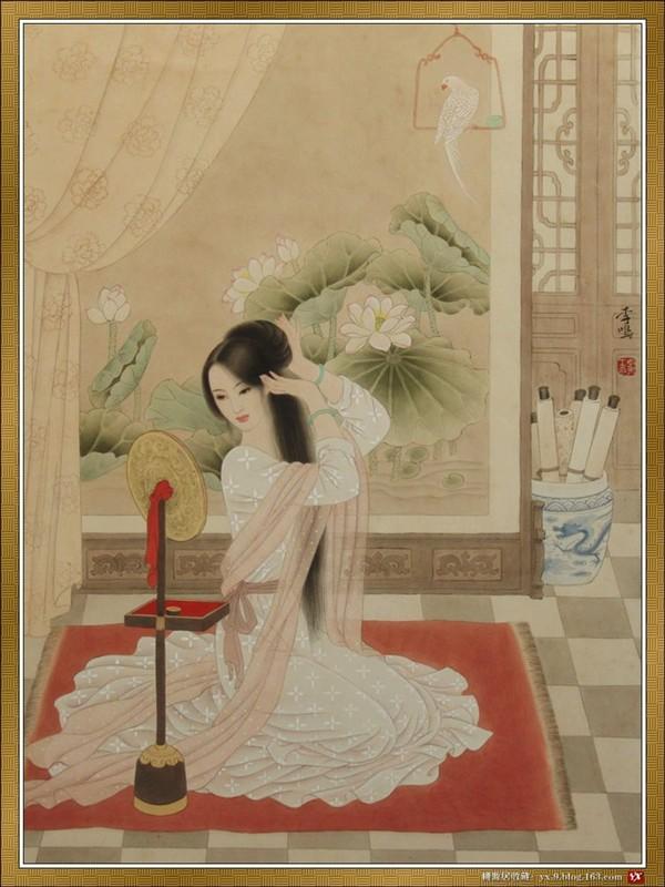 形容美女的诗词佳句（赞美女人漂亮经典古诗） 第3张