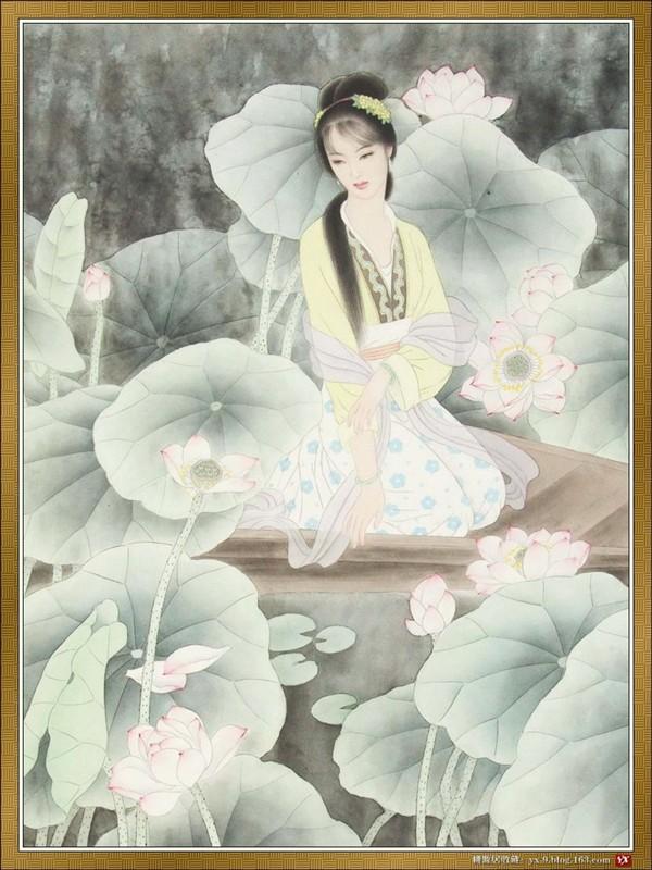 形容美女的诗词佳句（赞美女人漂亮经典古诗） 第5张
