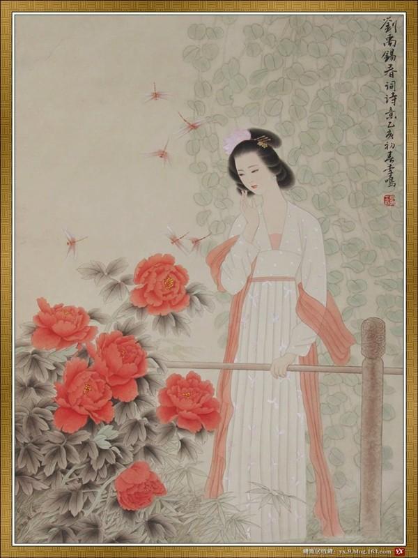 形容美女的诗词佳句（赞美女人漂亮经典古诗） 第7张