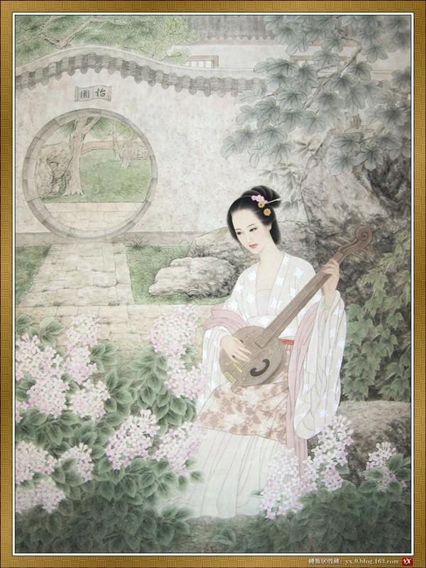 形容美女的诗词佳句（赞美女人漂亮经典古诗） 第11张