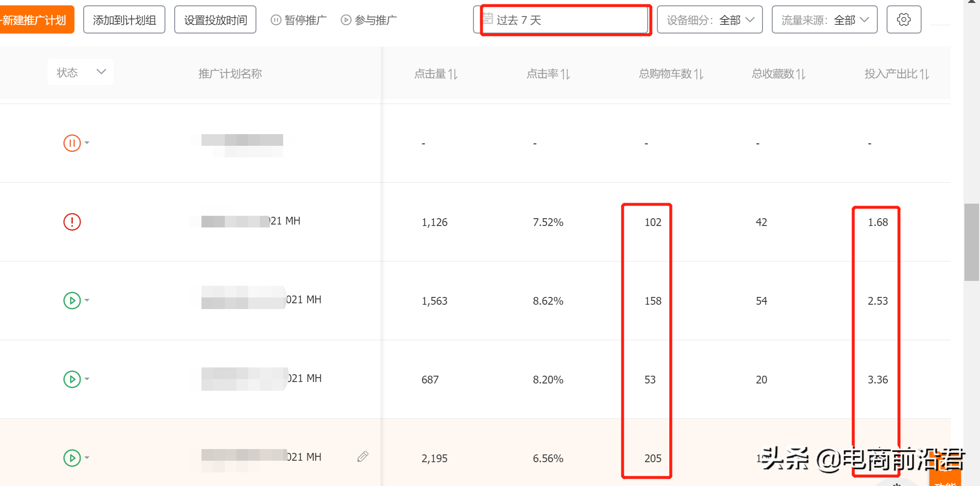 淘宝店铺新品上架后，如何利用直通车进行测款，详细操作玩法奉上 第5张