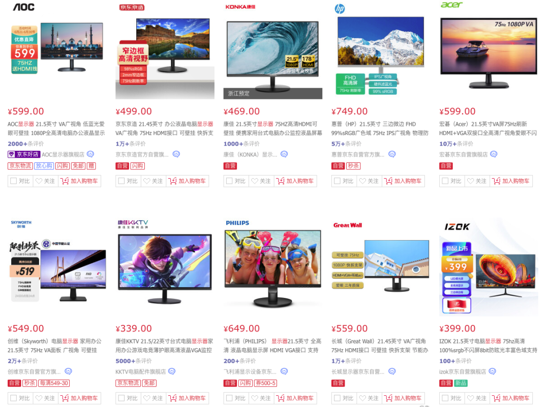 1.5寸显示器长宽是多少厘米（21寸显示器打游戏）"