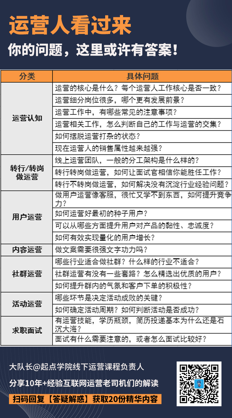 10年+经验运营老司机实力解答：为什么你做不好运营？ 第3张